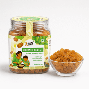 Premium Yellow Indian Raisins — Sangli, Maharashtra (GI-Tagged)